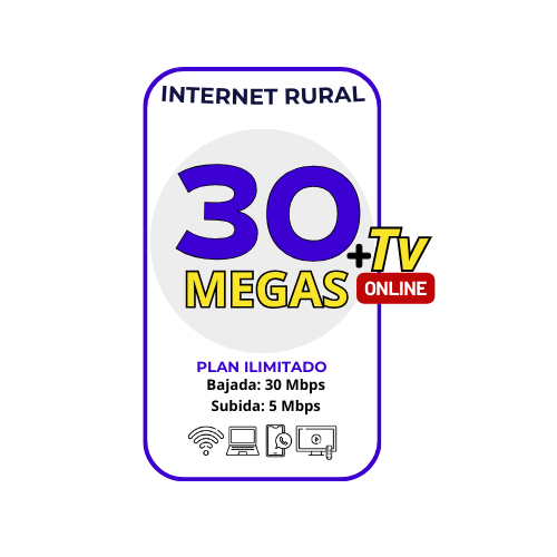 Internet Rural + TV