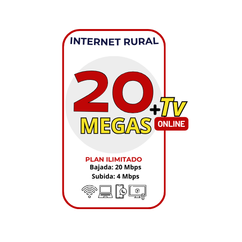 Internet Rural + TV