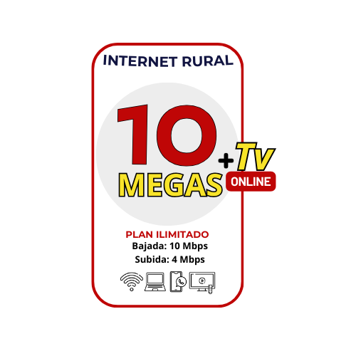 Internet Rural + TV
